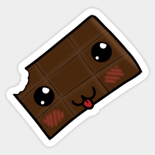 kawai chocolate Sticker